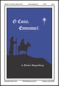 O Come, Emmanuel SATB choral sheet music cover